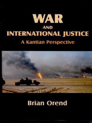 cover image of War and International Justice